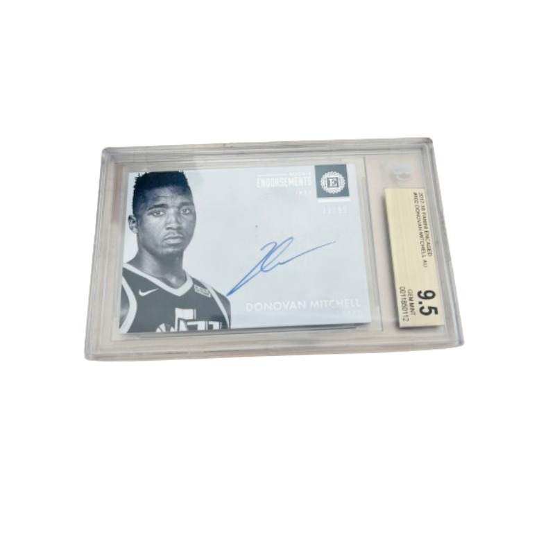 PANINI Donovan Mitchell, Basketball Card, Graded Card Sports Cards 1 Pc