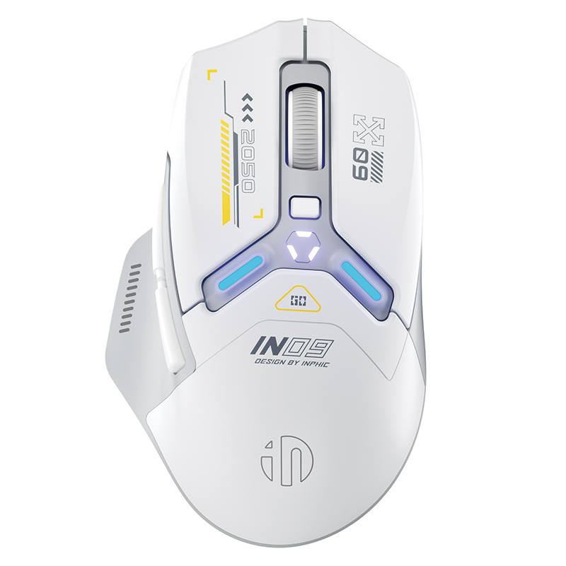Inphic Inphic IN9 Wired Bluetooth 2.4G Tri Mode Wireless Ergonomics Esports Gaming Office All, Mice