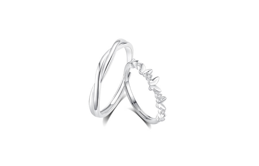 Asia Star Sterling Silver/Alloy Rings Unisex