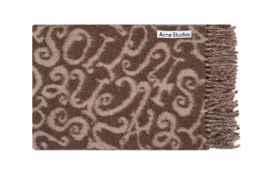 Acne Studios Acne Studios Knit Scarves Men's Brown