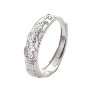 MAGICPOLE 925 Sterling Silver Rings Men's