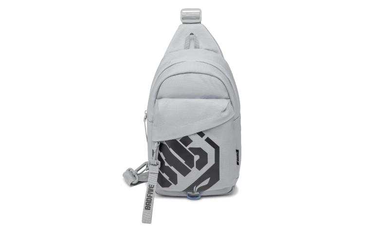 Li-Ning Li Ning Polyester Sling Bag Regular Unisex Mist Gray