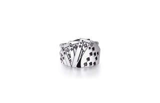 Tkb Adjustable Opening Individual Finger Rings Unisex
