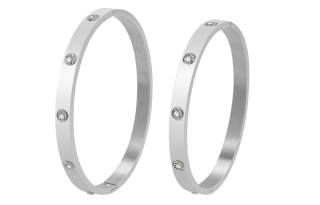 Cooraree Titanium Steel Bangles Unisex