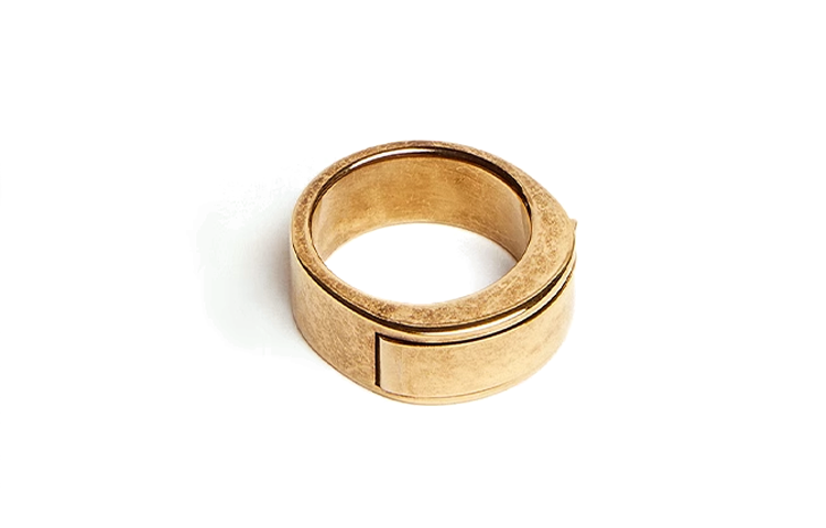 Golden Goose Brass Rings Unisex Gold