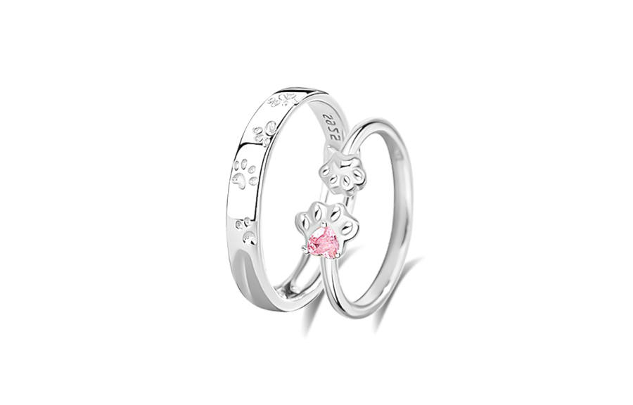 Muyan Muyan S925 Silver Cat Ring Unisex