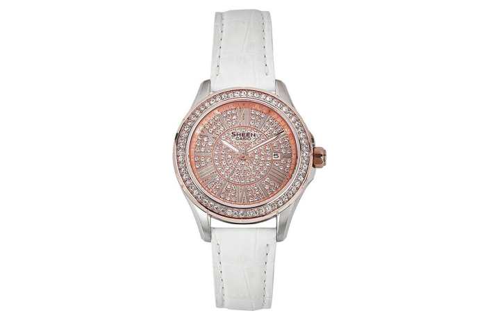 CASIO CASIO Women's SHEEN 40mm Pink Watch SHE-4510GL-9A