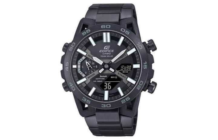 CASIO CASIO Unisex EDIFICE Black Watch Ecb2000ydc1bjf