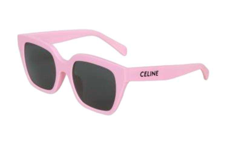 CELINE CELINE Square Sunglasses Women's Light Pink Red