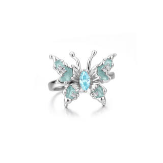 OWNCOOL Glass Alloy Oil Drip Rings Women's