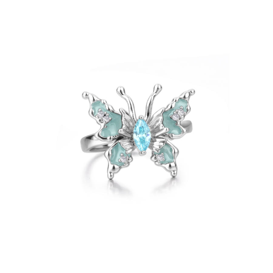 OWNCOOL Glass Alloy Oil Drip Rings Women's