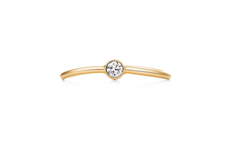TIFFANY & CO. 18K Gold Rings Unisex Gold