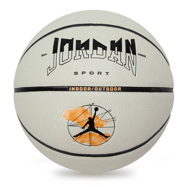 Jordan Jordan Artificial Leather Basketball White Size 7 Training Unisex