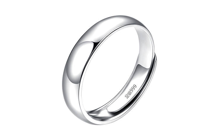Mini&yaya 999 Fine Silver Rings Men's