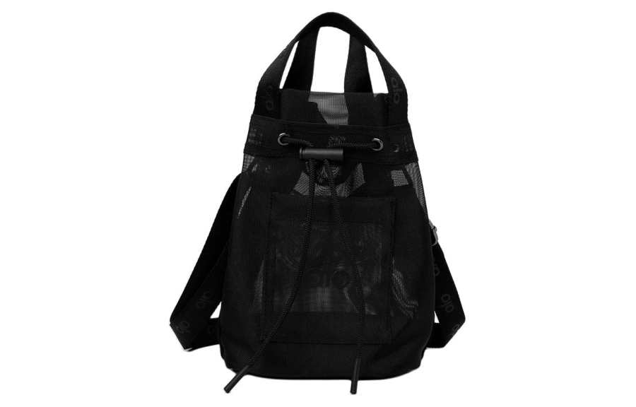 Alo Yoga Nylon Bucket Bag, Crossbody Bag Regular Unisex Black