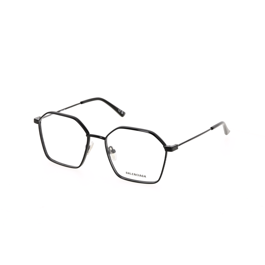 Balenciaga Balenciaga Alloy Irregular Shape Eyeglass Frames Unisex