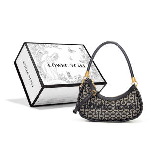 COWEC YCAKI Fabric Good Looking Shoulder Bag Shoulder Bag, Crossbody Bag Women's Black