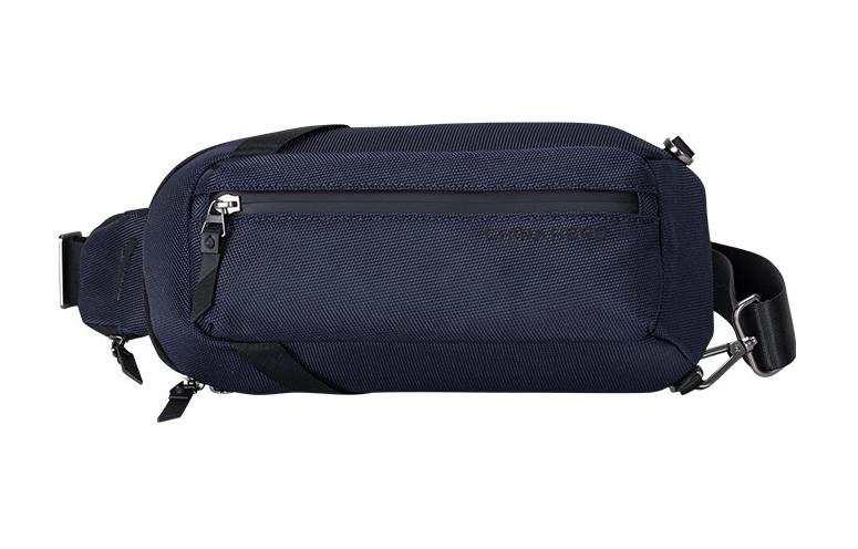 Anta Variety Training Collection Fabric Crossbody Bag Sling Bag Men's Midnight Blue