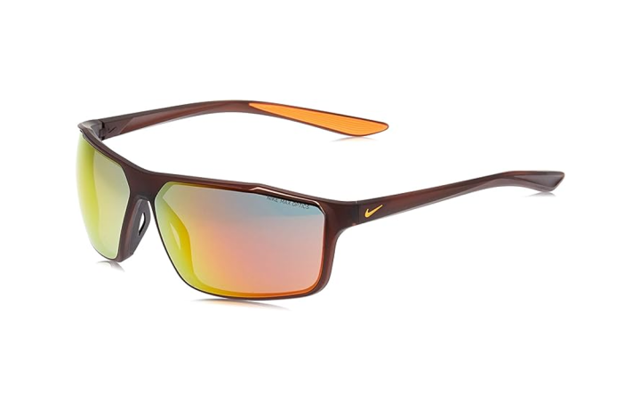 Nike Nike Irregular Shape Sunglasses Men's Brown