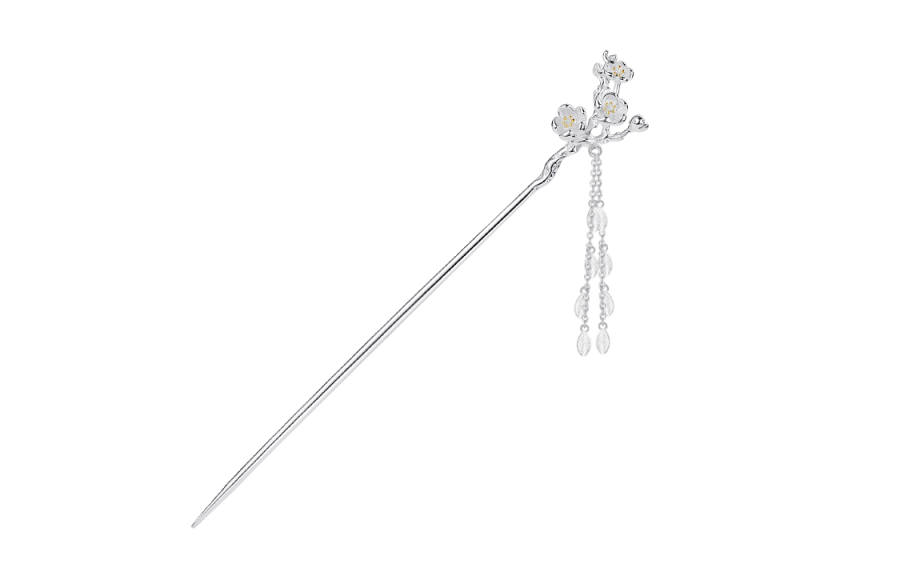 YINCHIE YINCHIE Alloy Hairpins Women's Silver
