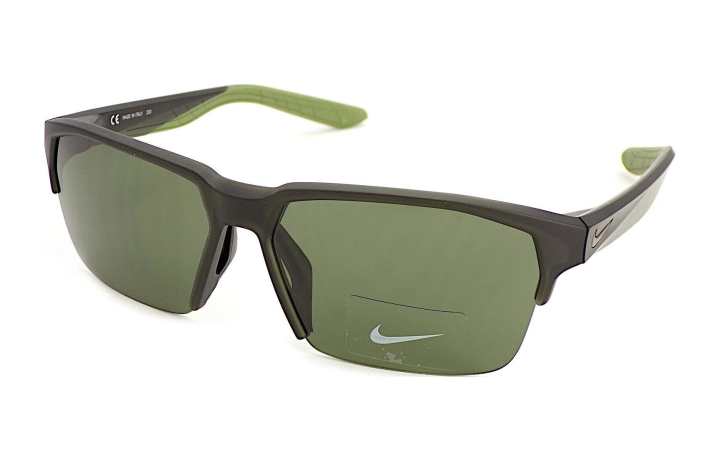 Nike Nike Plastic Browline Sunglasses Unisex Black