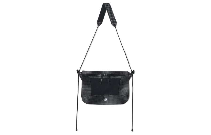 New Balance New Balance Nylon Shoulder Bag, Crossbody Bag Mini Men's Black