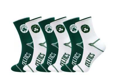 NBA Mid Calf Socks Men's 6 Pack