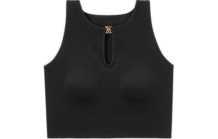 Victoria's Secret Tank Top Women's Black
