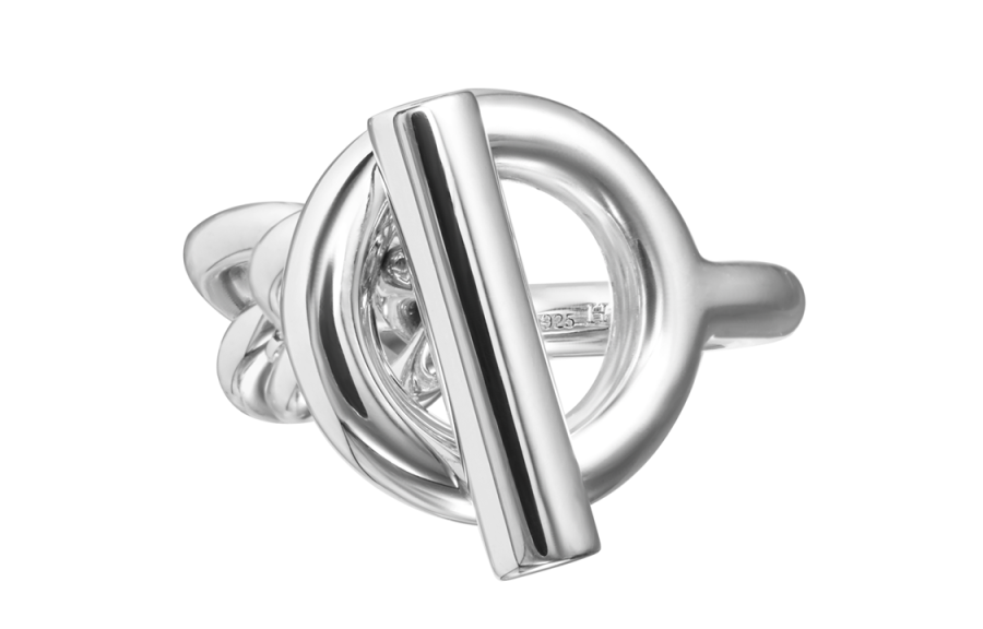 HERMES HERMES 925 Sterling Silver Rings Unisex