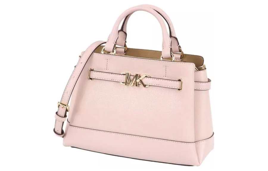 MICHAEL KORS Litchi Grain Leather Shoulder Bag, Crossbody Bag, Handbag Small Women's Pink