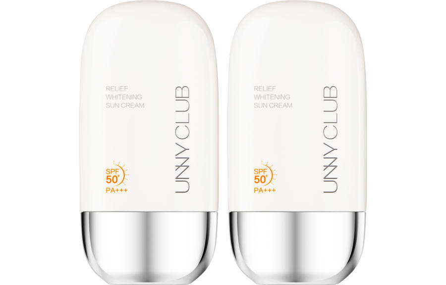 UNNY CLUB Silky Soft Whitening Primer Sun Protection Cream Brightening UV Protection SPF50+ PA+++ 50ml