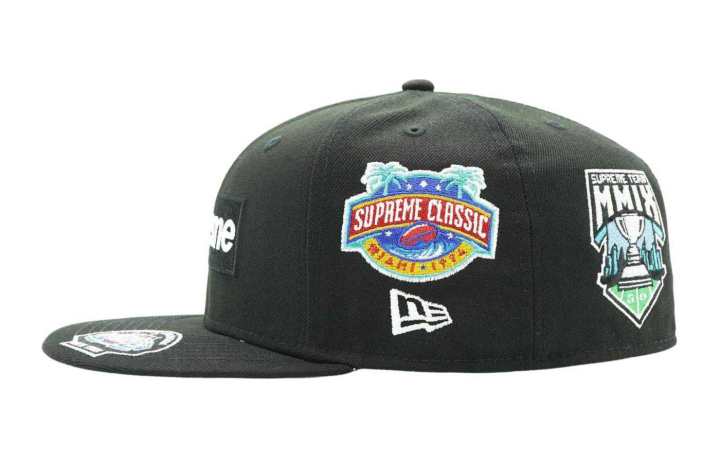 Supreme Supreme x New Era Baseball Caps Unisex Black