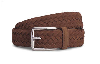TOD'S interwoven leather belt