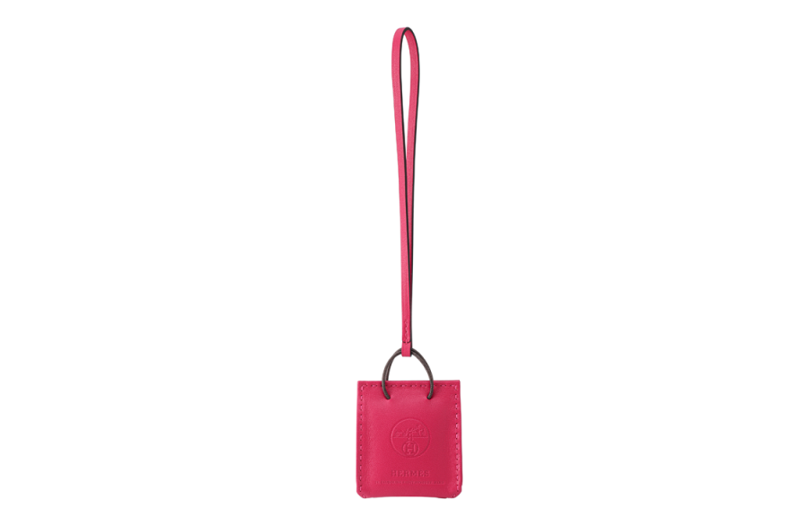 HERMES HERMES Oran Leather Charms Unisex
