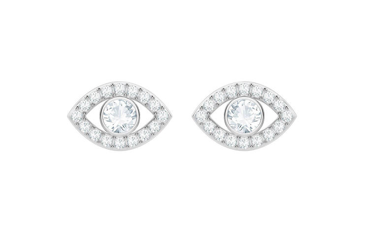 Swarovski LUCKILY Stud Earrings Women's