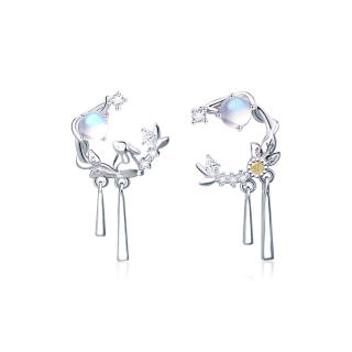 MOLADY Stud Earrings Women's Gift Box