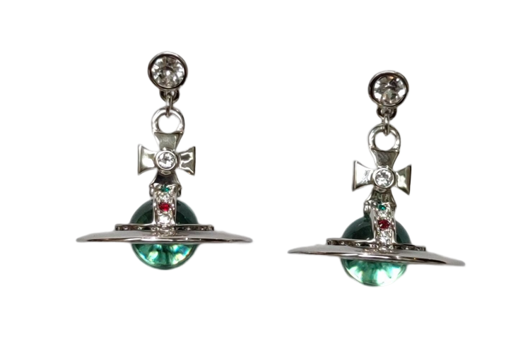 Vivienne Westwood Stud Earrings Unisex Silver