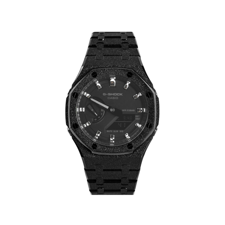 CASIO CASIO Unisex Liquid Crystal/Analog Dual Display Series Black Watch