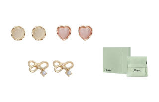 MACE MAVA Copper S925 Sterling Silver Stud Earrings Women's