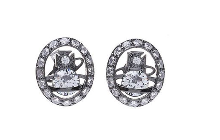 Vivienne Westwood Stud Earrings Women's Silver