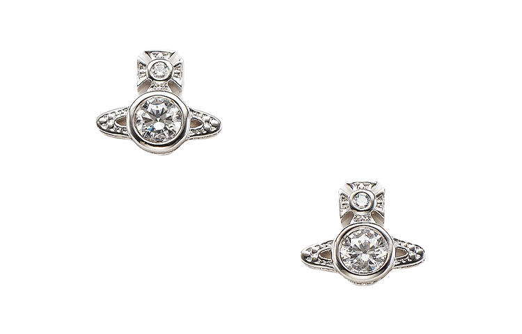 Vivienne Westwood Brass Stud Earrings Women's
