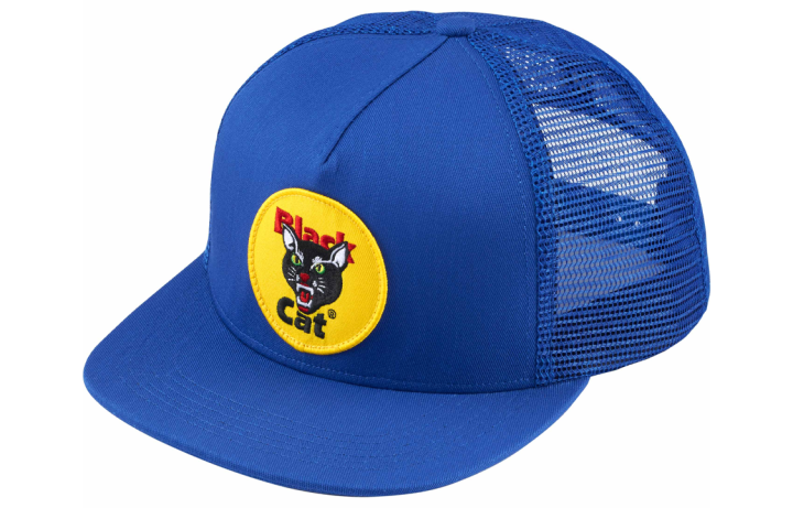 Supreme Supreme Black Cat Mesh Back 5 Panel