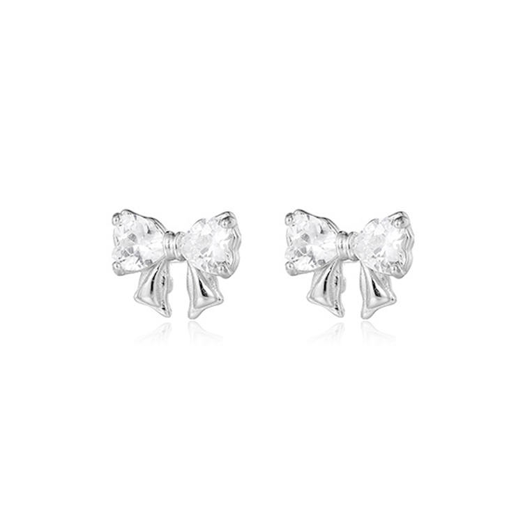 Tkb Zircon Stud Earrings Women's