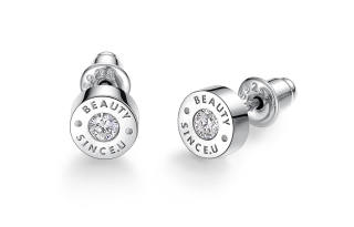 SINCE YOU S925 Silver Stud Earrings Unisex