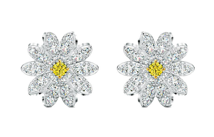 Swarovski Eternal Flower Stud Earrings Women's