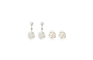 JUICY GRAPE Alloy Stud Earrings Women's