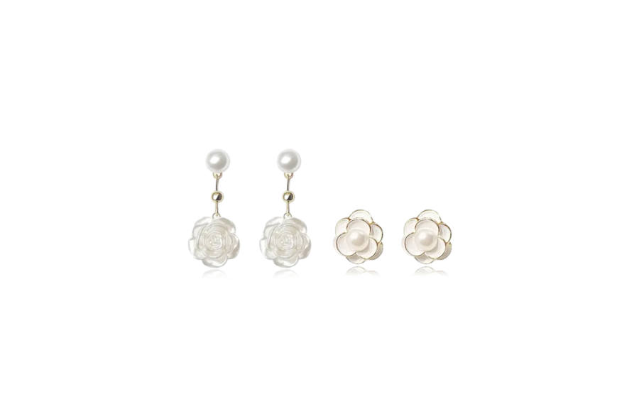 JUICY GRAPE Alloy Stud Earrings Women's