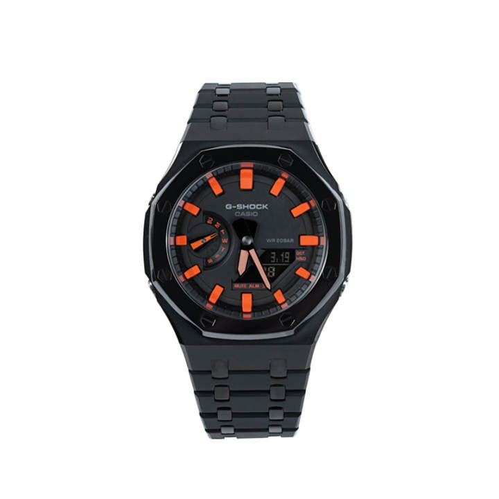 CASIO CASIO Unisex Liquid Crystal/Analog Dual Display Series Black Watch