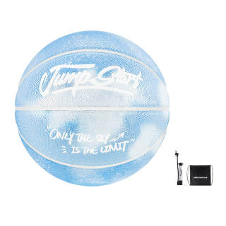 JRs Sky Collection Pu Basketball Sky Blue Gradient Size 7 Ball Training Unisex China Mainland Version