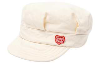 HUMAN MADE Cotton Berets Unisex White